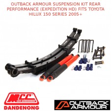 OUTBACK ARMOUR SUSPENSION KIT REAR (EXPD HD) FITS TOYOTA HILUX 150 SERIES 2005+